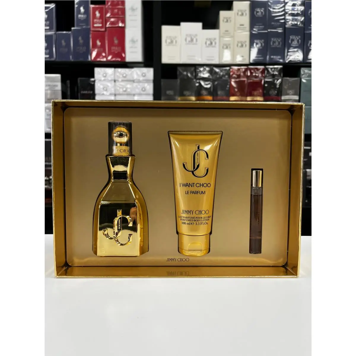 Jimmy Choo I Want Choo 3 Piece Gift Set Le Parfum For Women