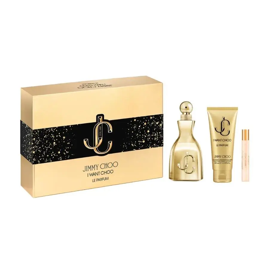 I Want Choo Le Parfum by Jimmy Choo 3 Pcs Gift Set Release Edp+bl+ Mini