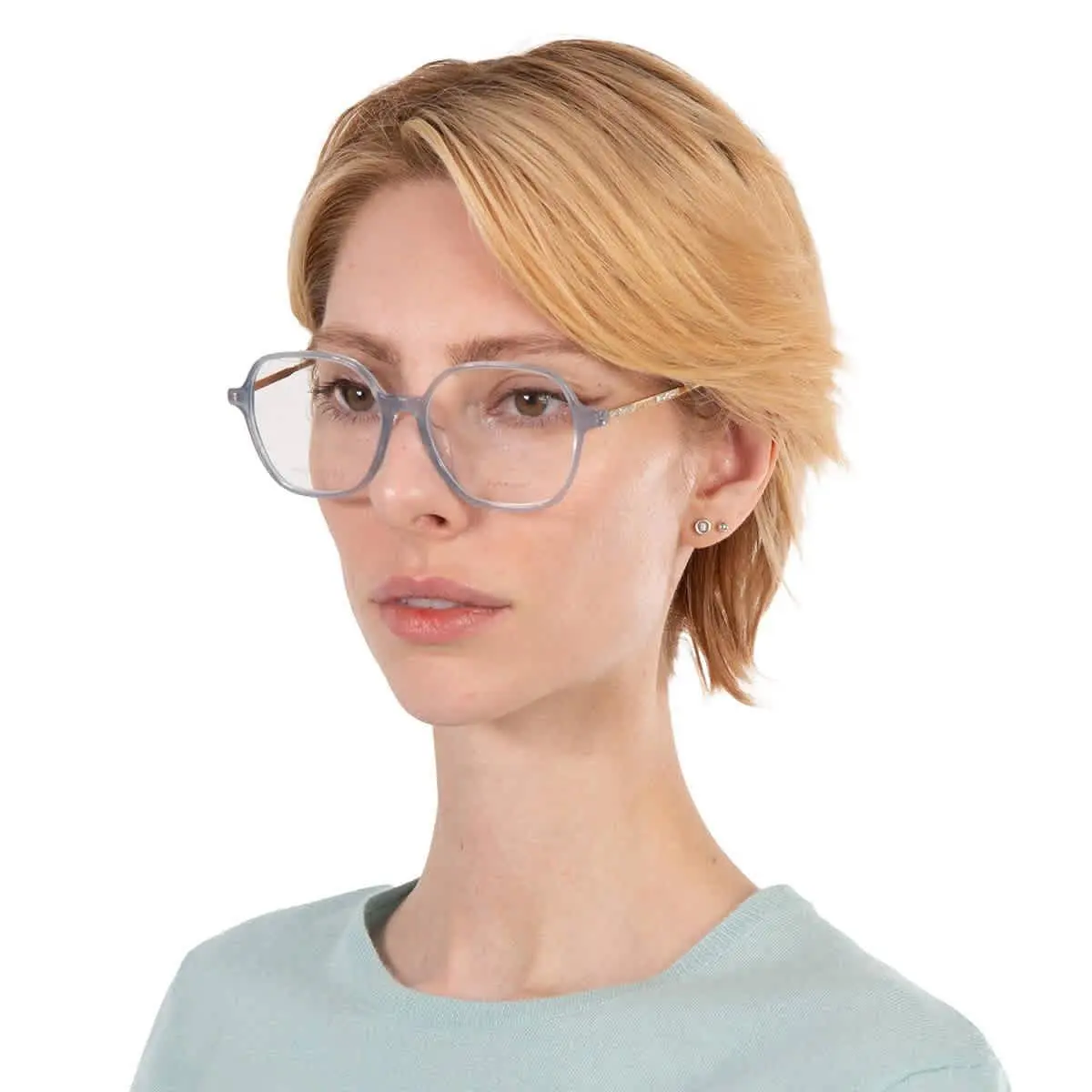 Jimmy Choo Demo Geometric Ladies Eyeglasses JC367/F 0MVU 52 JC367/F 0MVU 52