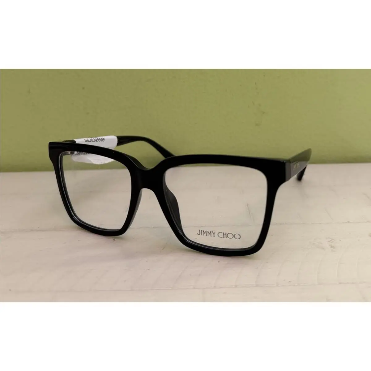 3040U Eyeglass Frames 5000 Black 54-17-140 by Jimmy Choo