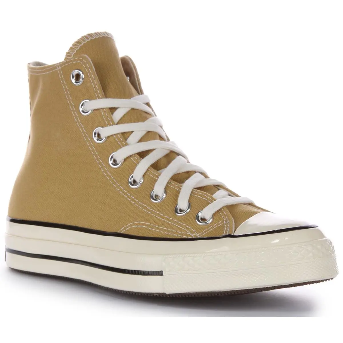 Converse A04590C Chuck 70 Vintage Unisex Lace Up Trainer In Sand US 5- 11 - SAND