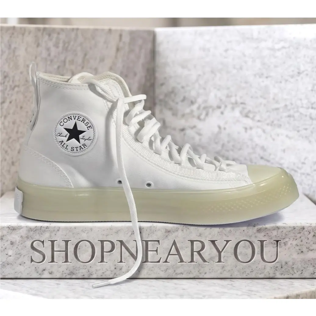 Converse Chuck Taylor All Star CX EXP2 Hi Top Shoes Kicks Sneakers White Blk