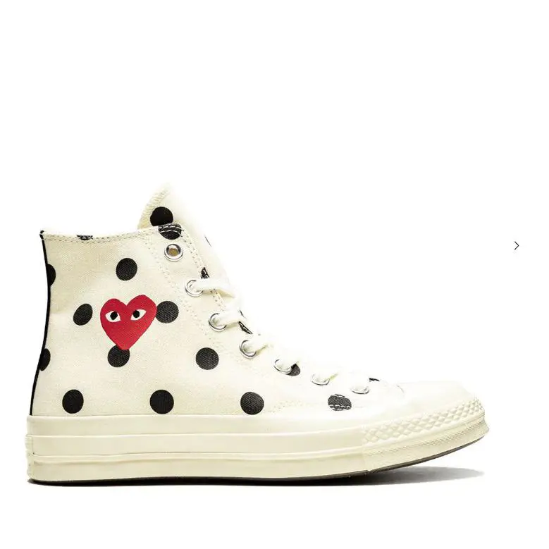 Converse shoes - Converse Chuck 70 - Chuck - Off White/Black Polka Dots 8