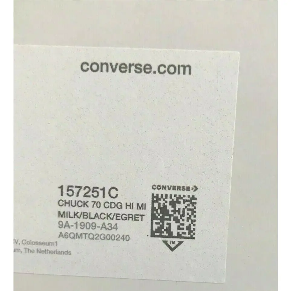 Converse shoes - Converse Chuck 70 - Chuck - Off White/Black Polka Dots 9