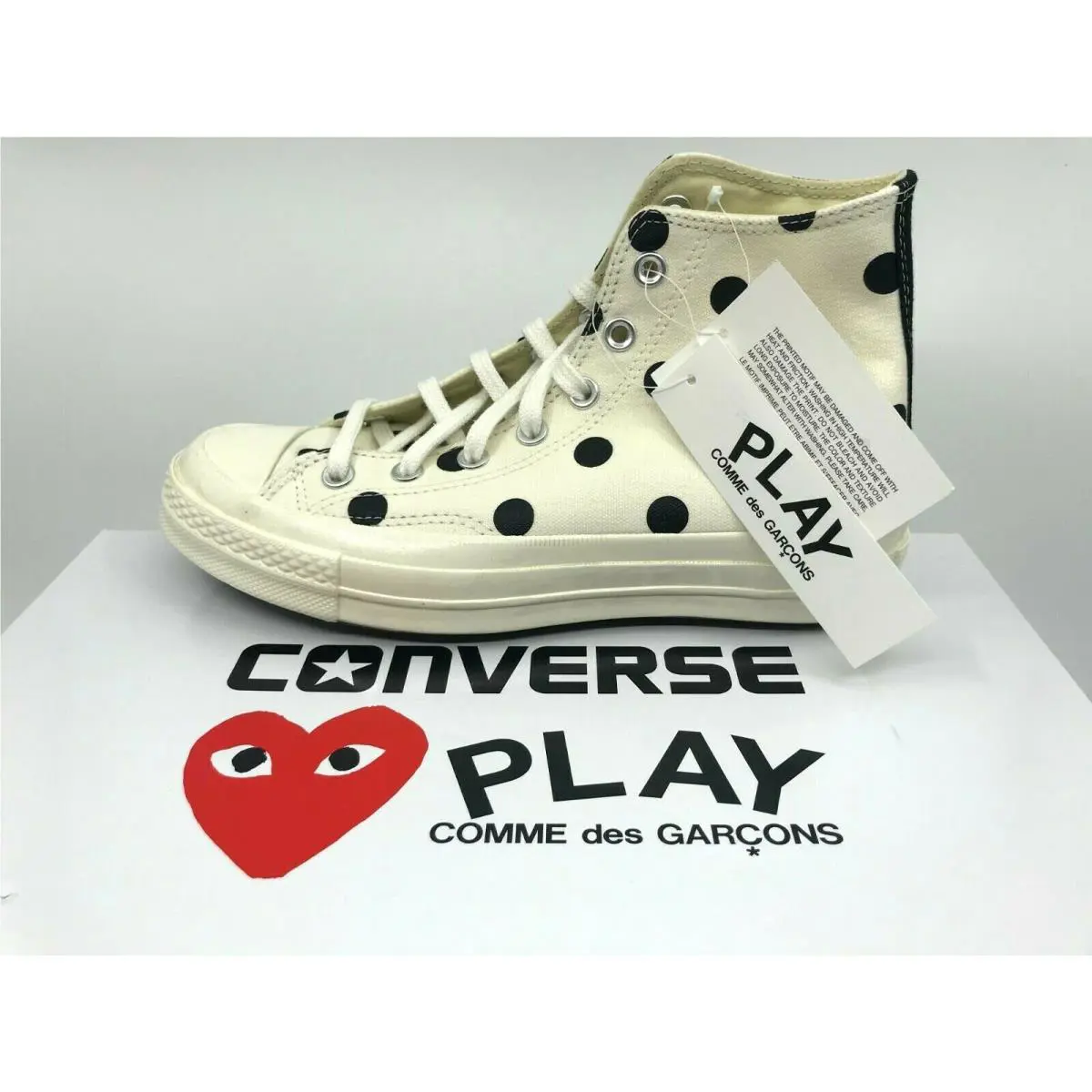 Converse shoes - Converse Chuck 70 - Chuck - Off White/Black Polka Dots 1