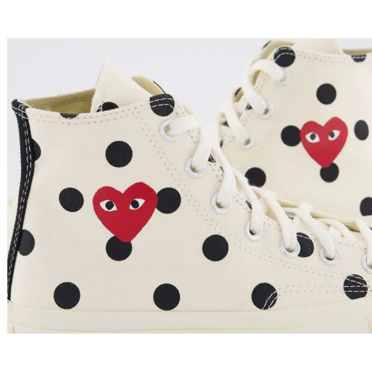 Converse shoes - Converse Chuck 70 - Chuck - Off White/Black Polka Dots 2
