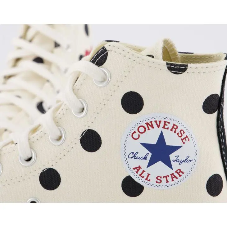 Converse shoes - Converse Chuck 70 - Chuck - Off White/Black Polka Dots 4