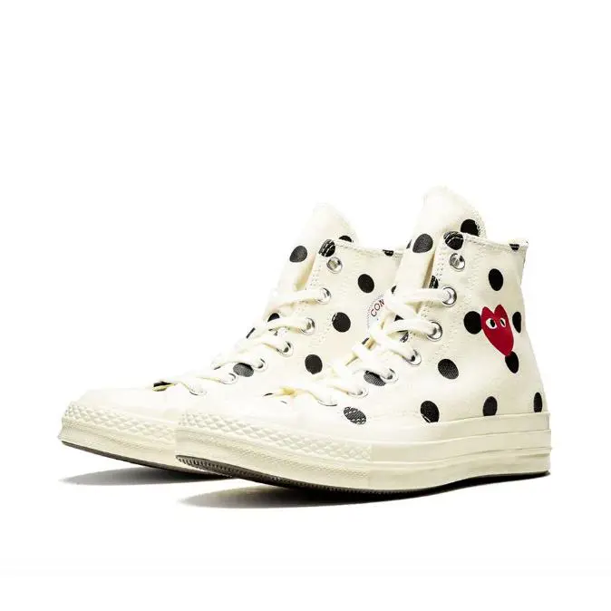 Converse shoes - Converse Chuck 70 - Chuck - Off White/Black Polka Dots 11