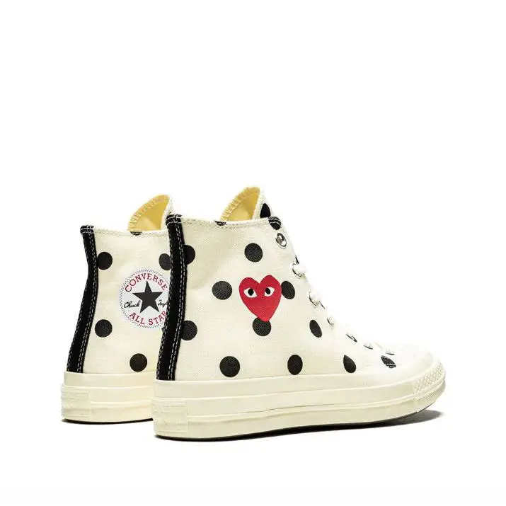 Converse shoes - Converse Chuck 70 - Chuck - Off White/Black Polka Dots 17
