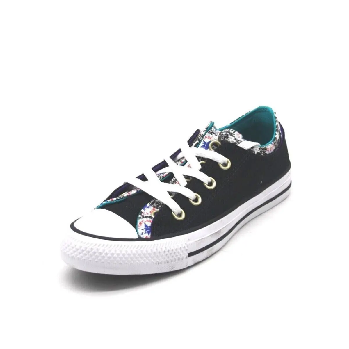 Converse shoes - 567042F - 567042F - BLACK/MULTI/RAPID TEAL 0