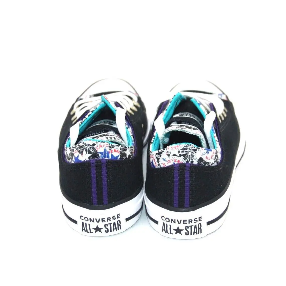 Converse shoes - 567042F - 567042F - BLACK/MULTI/RAPID TEAL 4