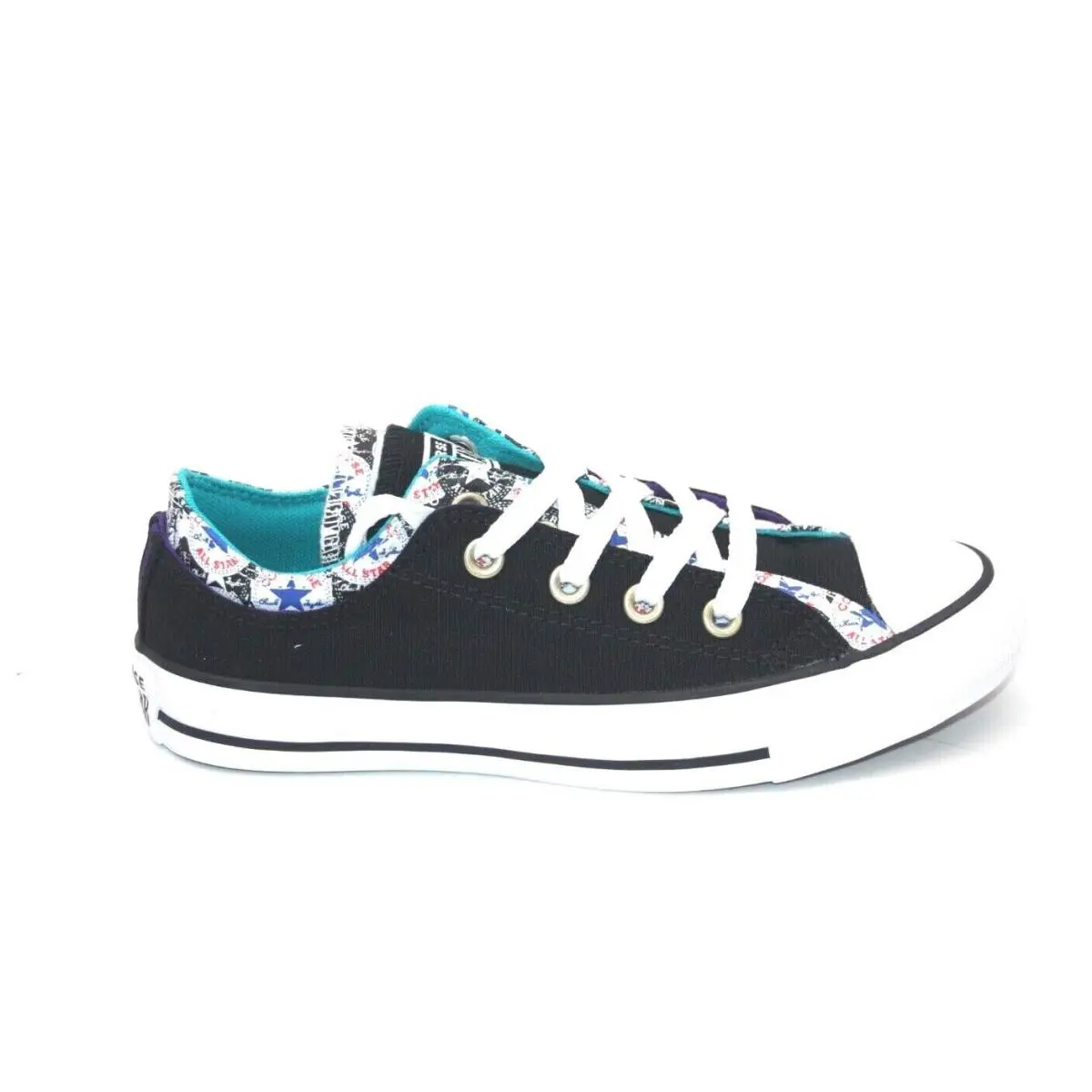 Converse shoes - 567042F - 567042F - BLACK/MULTI/RAPID TEAL 8