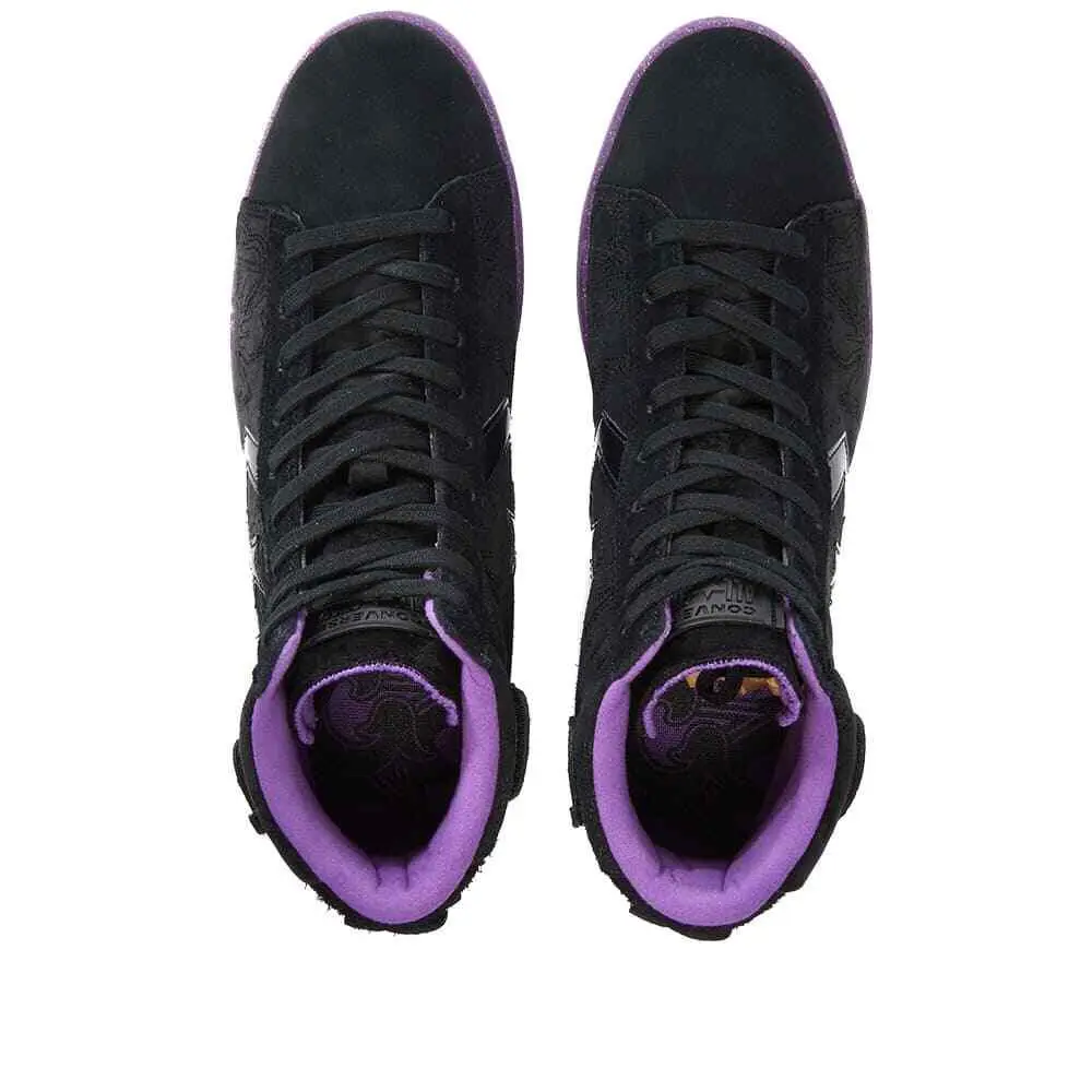 Converse shoes - Black, Purple 3