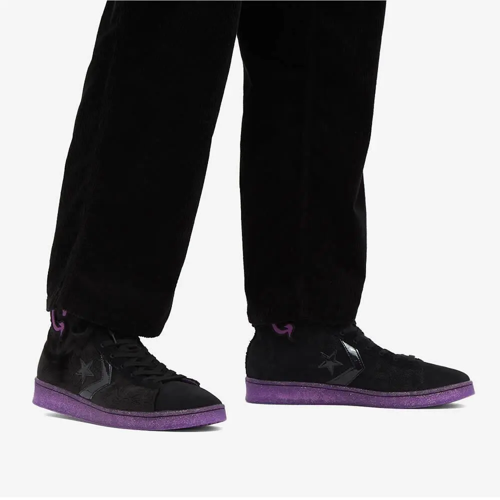 Converse shoes - Black, Purple 10