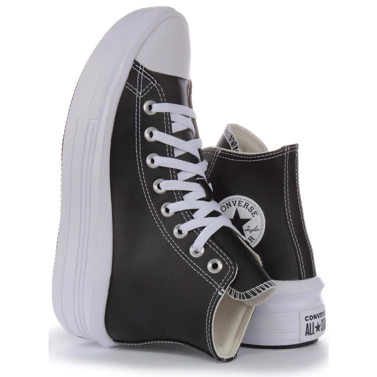 Converse shoes - BLACK WHITE 2