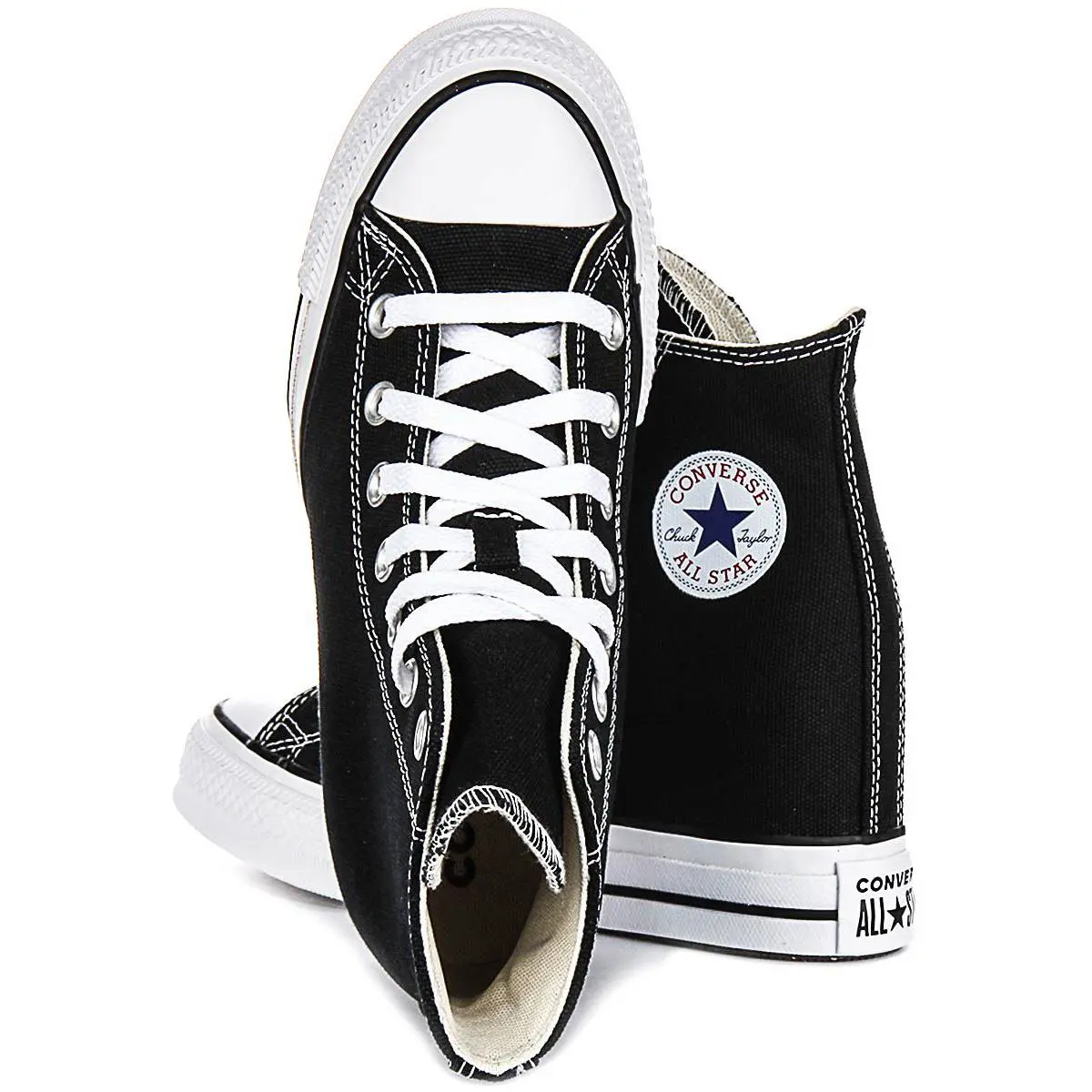 Converse shoes - BLACK WHITE 8
