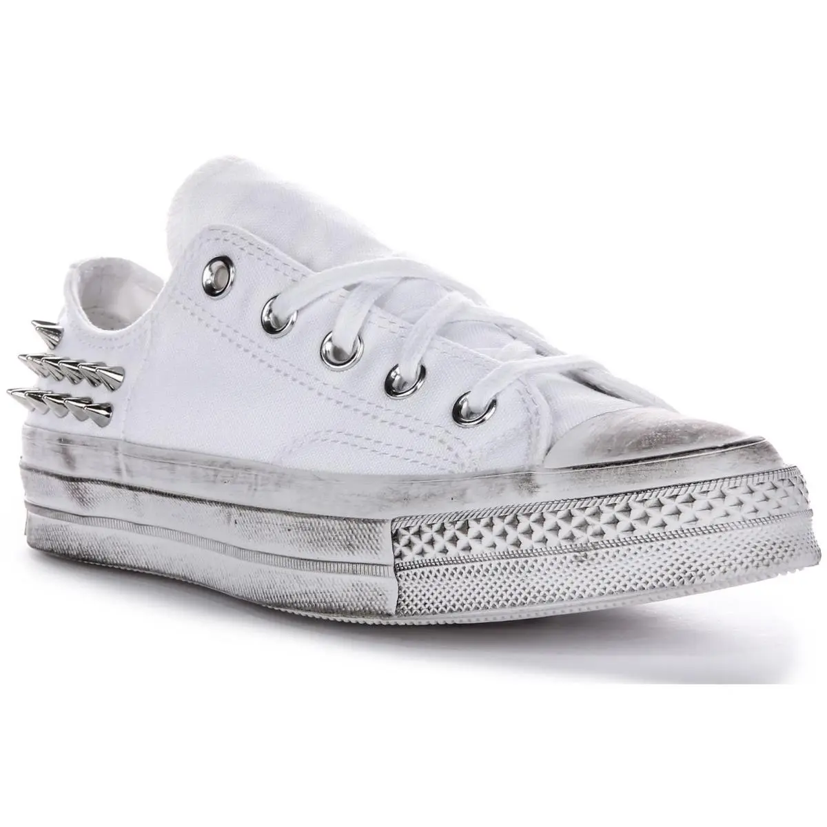 Converse shoes - WHITSILVER 5