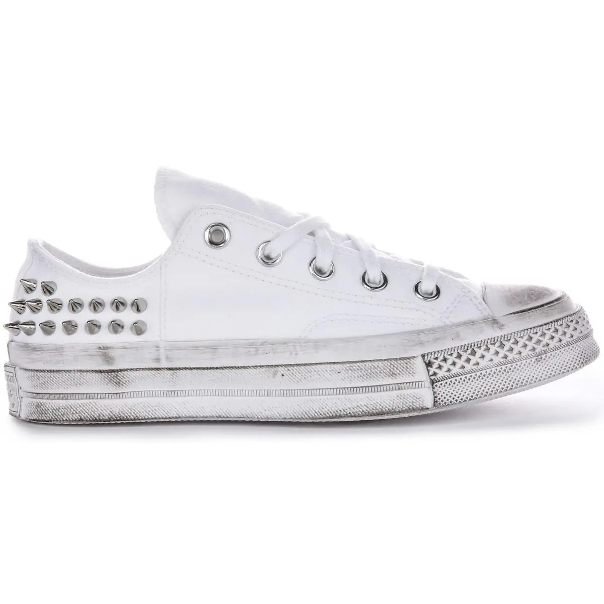 Converse shoes - WHITSILVER 6