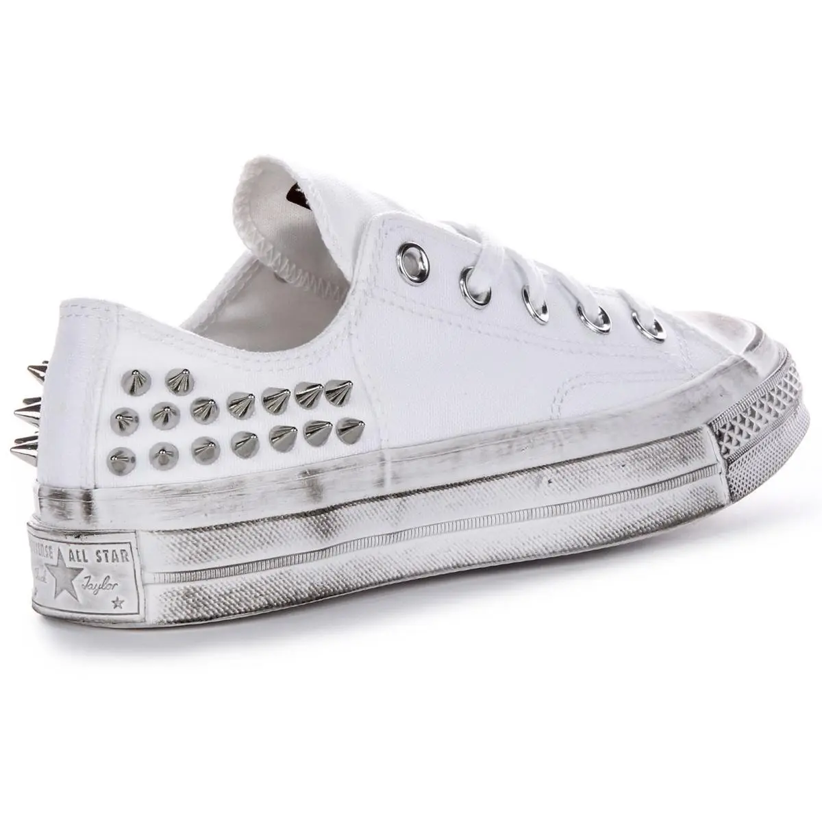 Converse shoes - WHITSILVER 7