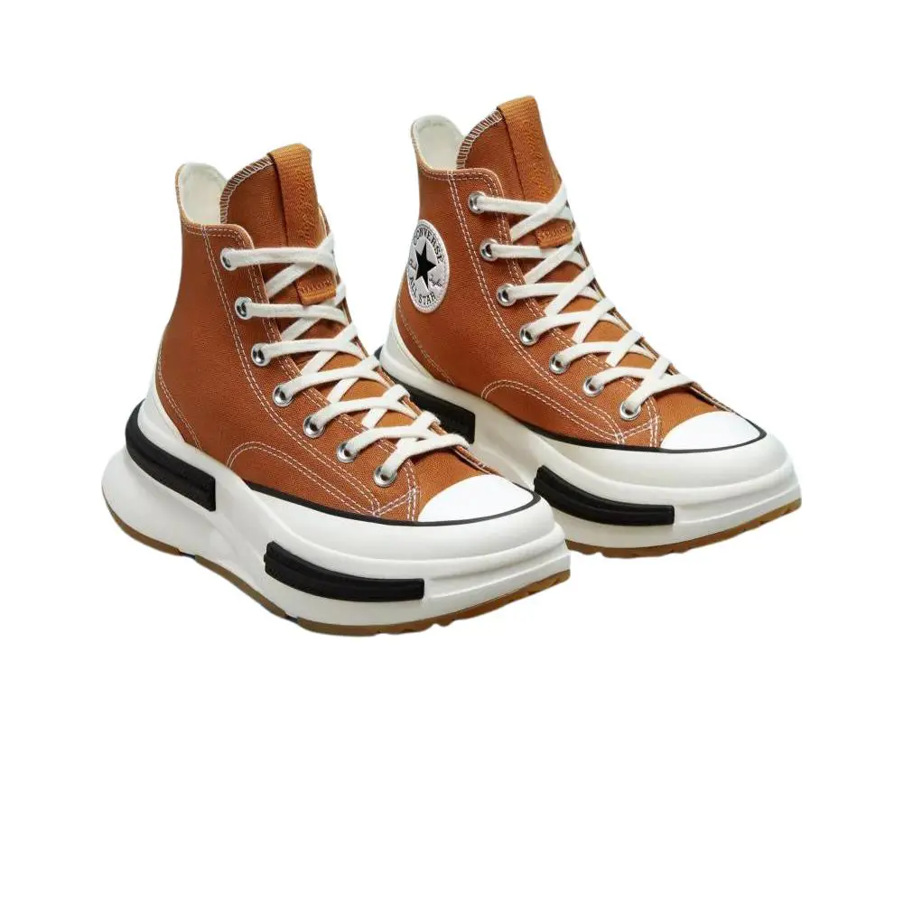 Converse Run Star Legacy High Top Platform Sneakers Monarch Orange - Orange