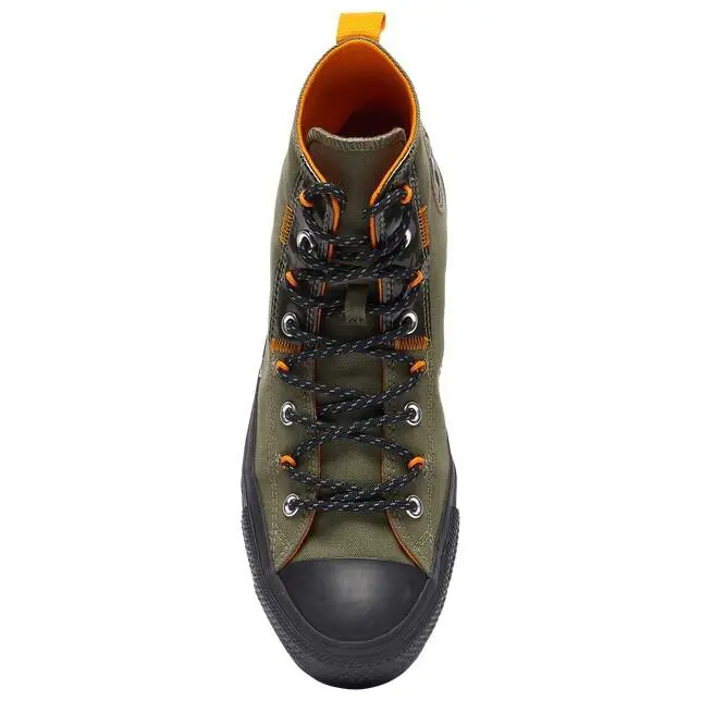 Converse shoes - Olive/Black/Orange 3