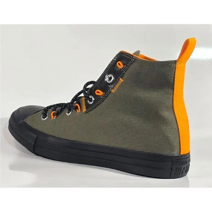 Converse shoes - Olive/Black/Orange 10