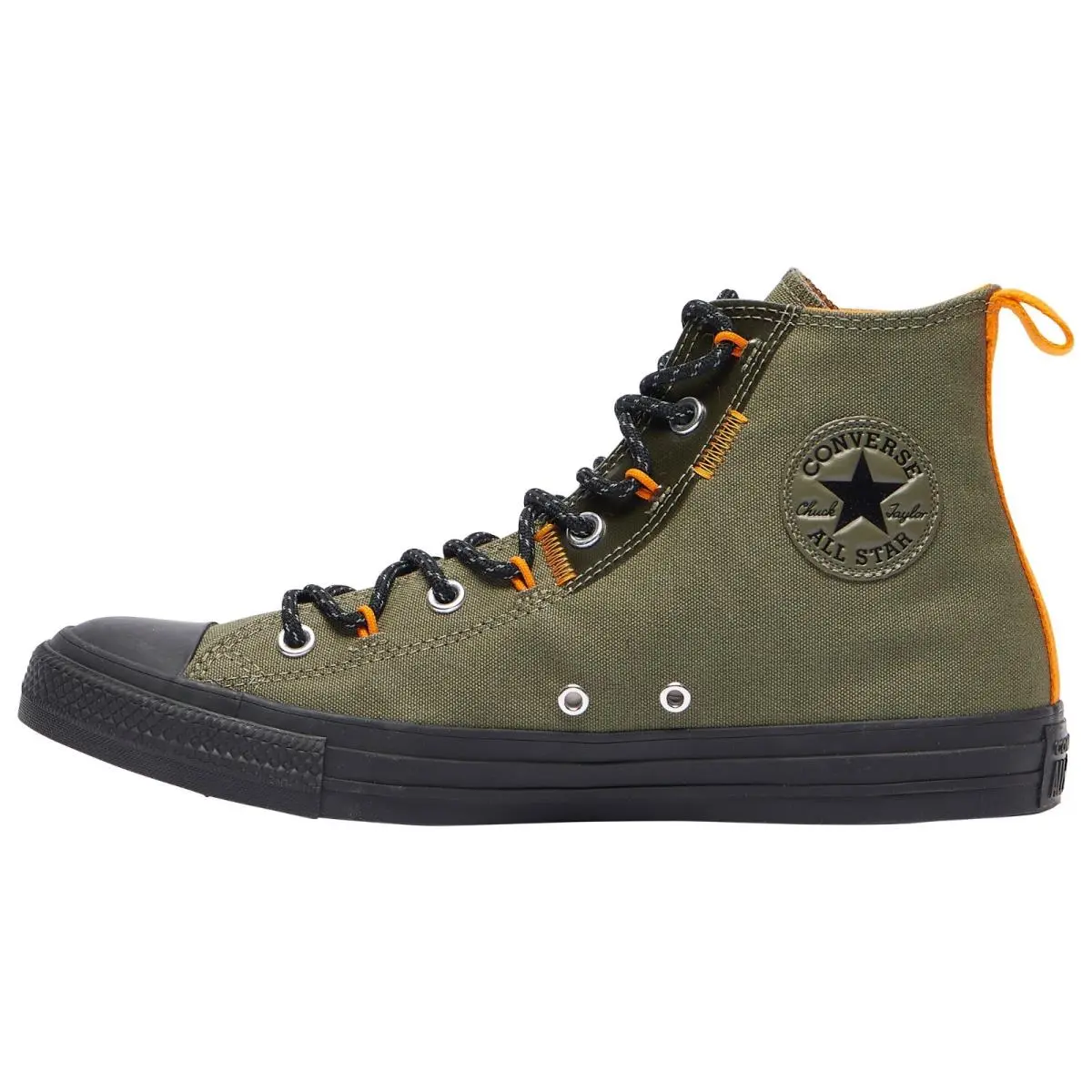 Converse shoes - Olive/Black/Orange 6