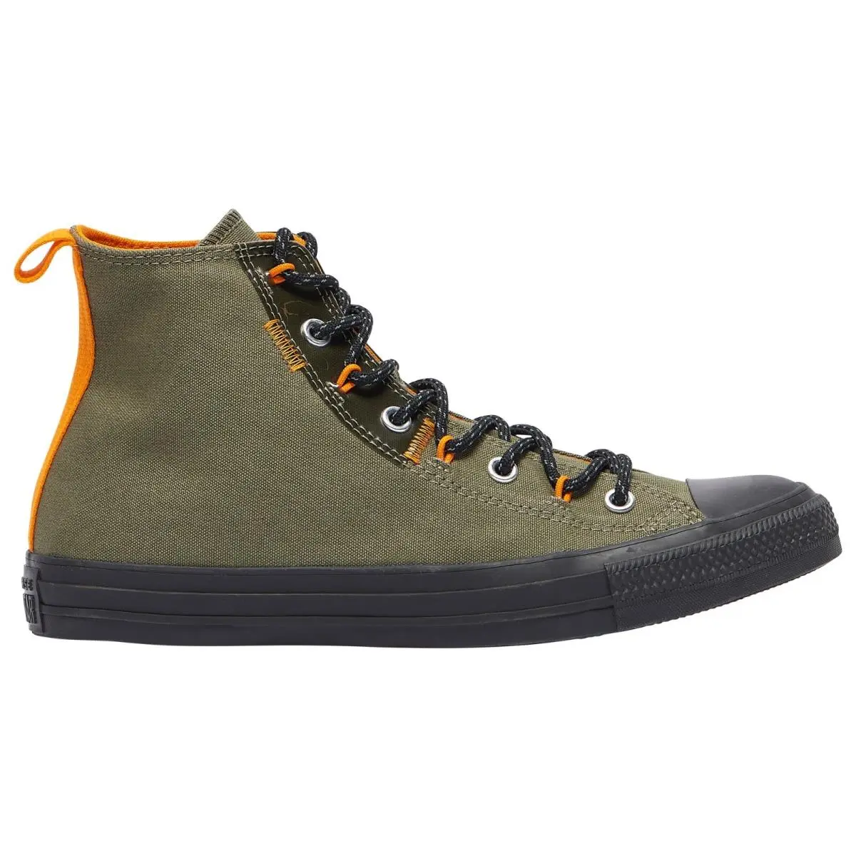 Converse shoes - Olive/Black/Orange 7