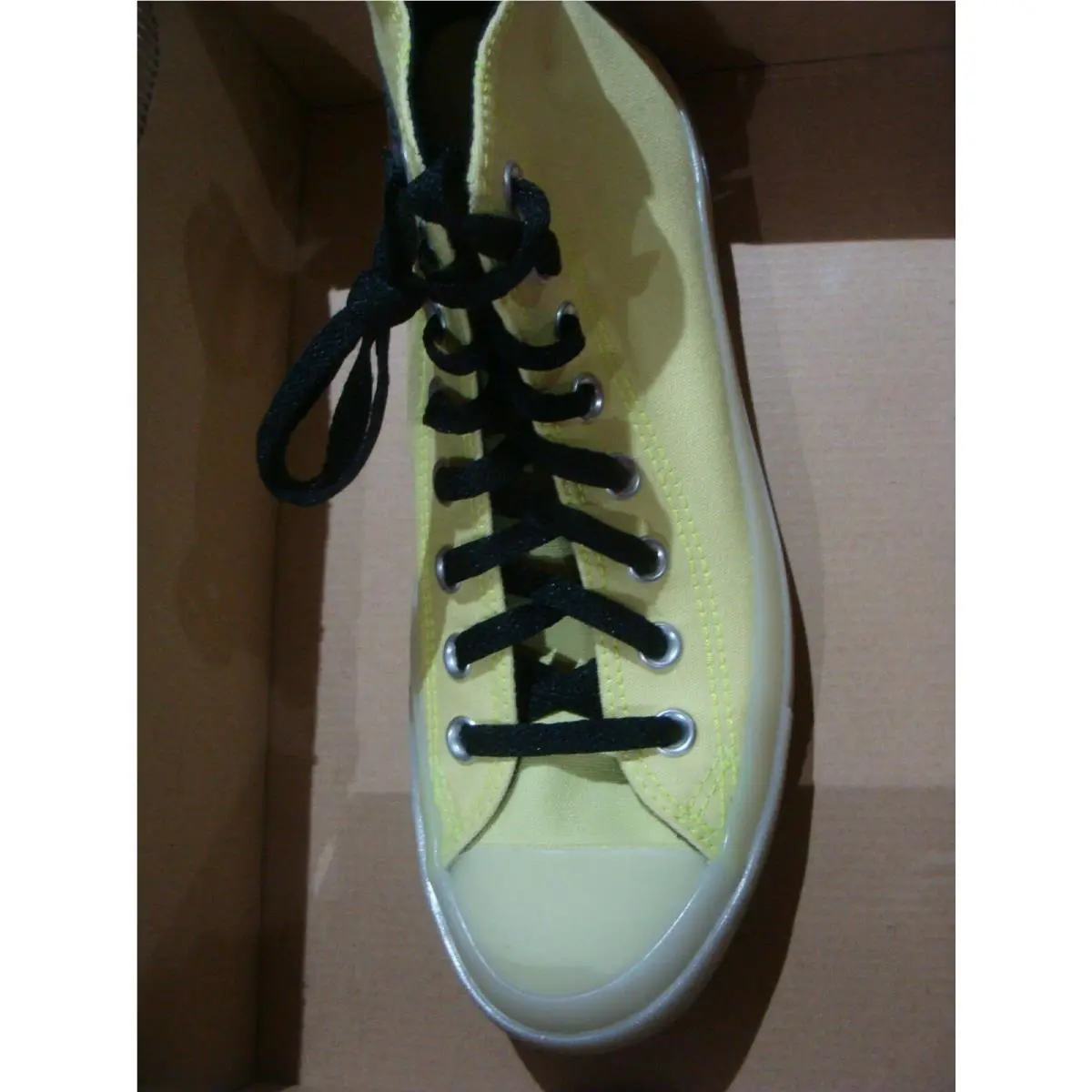 Converse shoes - Lemon Venom/Black/White 1