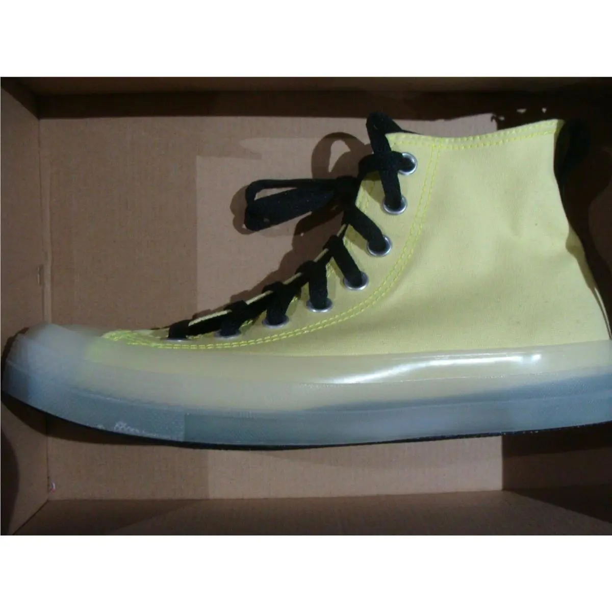 Converse shoes - Lemon Venom/Black/White 2
