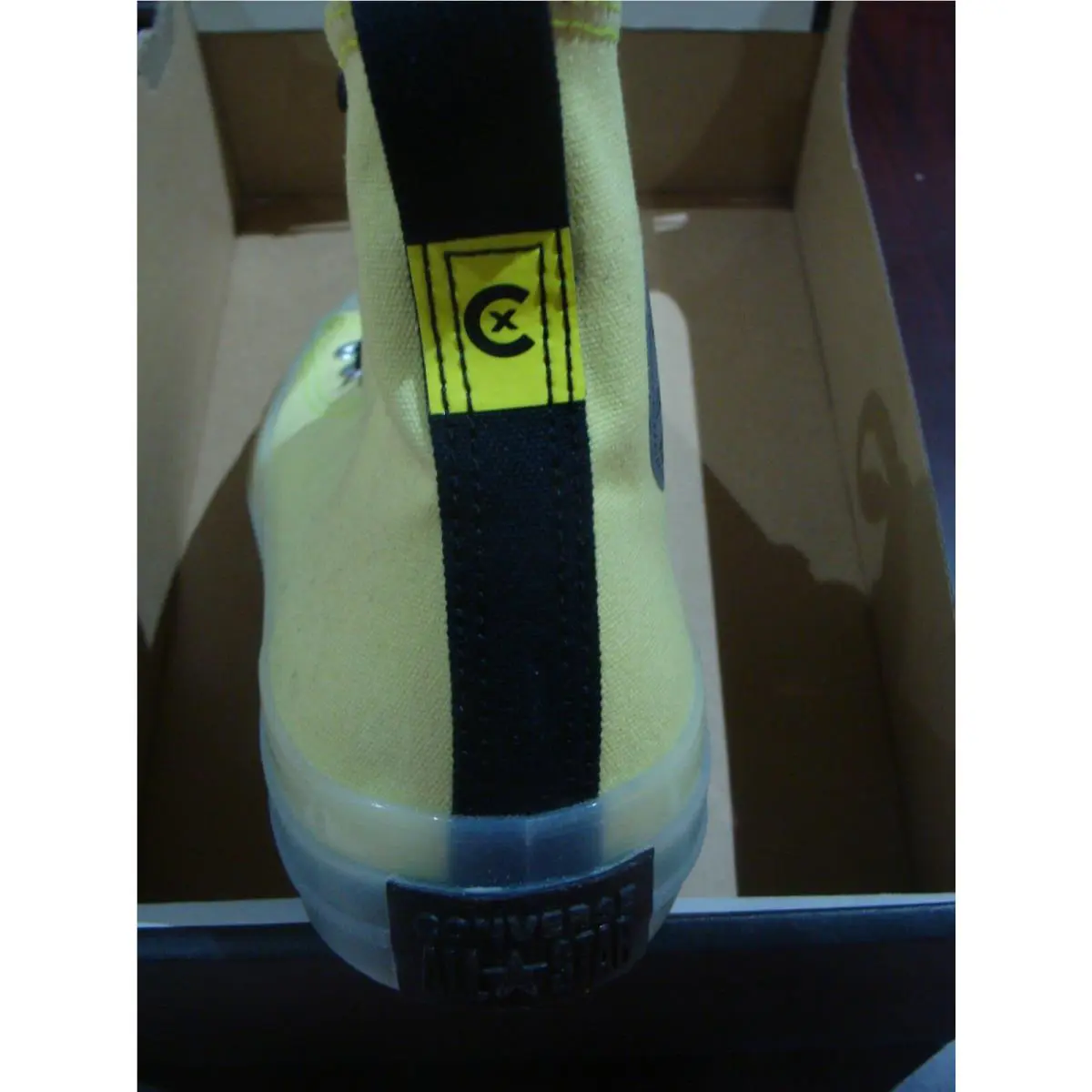 Converse shoes - Lemon Venom/Black/White 4