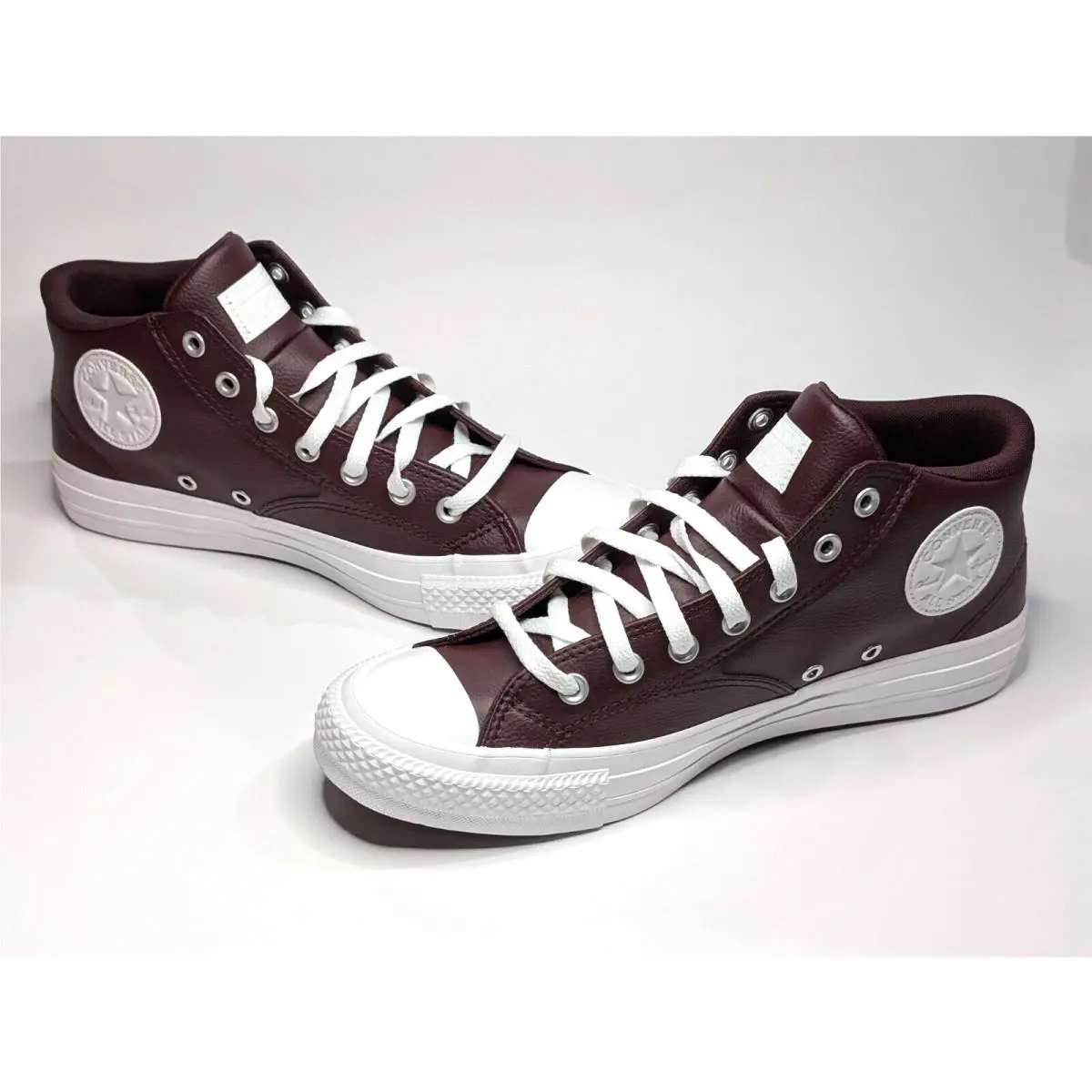 Converse shoes - Converse CTAS Malden Street Mid - A08544C - Bloodstone/White 8
