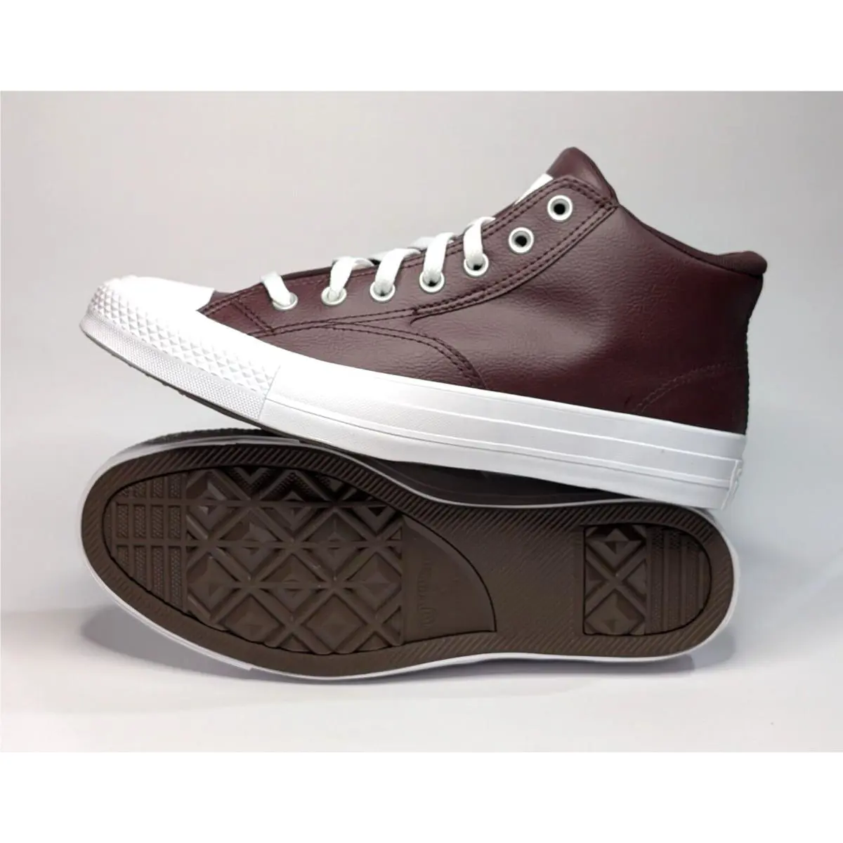 Converse shoes - Converse CTAS Malden Street Mid - A08544C - Bloodstone/White 11