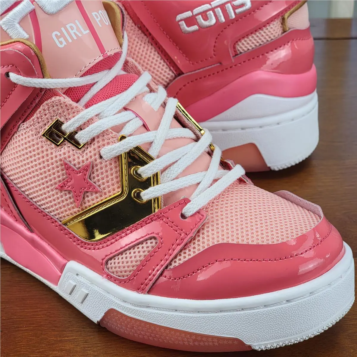 Converse shoes - Converse ERX 260 Mid - ERX Mid - 565601 - Calypso Pink / Apricot Blush 5