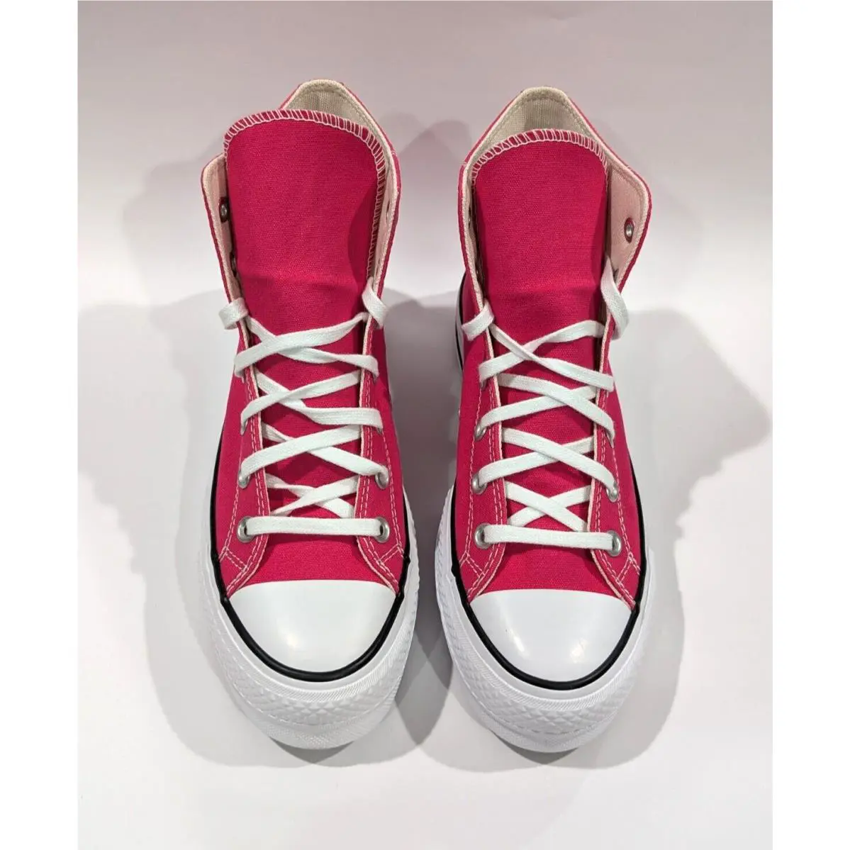 Converse shoes - Converse CTAS Lift Hi - CTAS Lift - A08288F - Cerise Pink/White 0