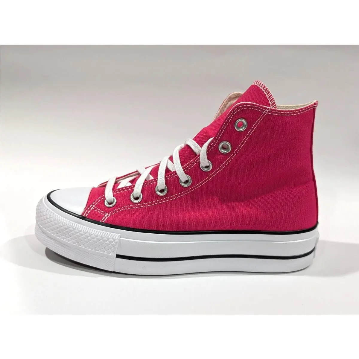 Converse shoes - Converse CTAS Lift Hi - CTAS Lift - A08288F - Cerise Pink/White 4
