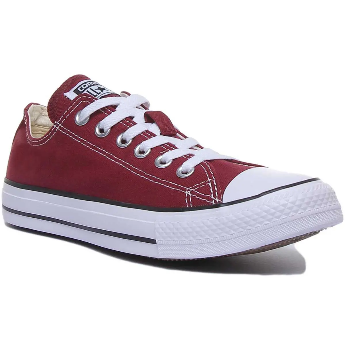 Converse M9691- All Star Converse Ox Unisex Maroon In Maroon Size US 7- 13 - MAROON
