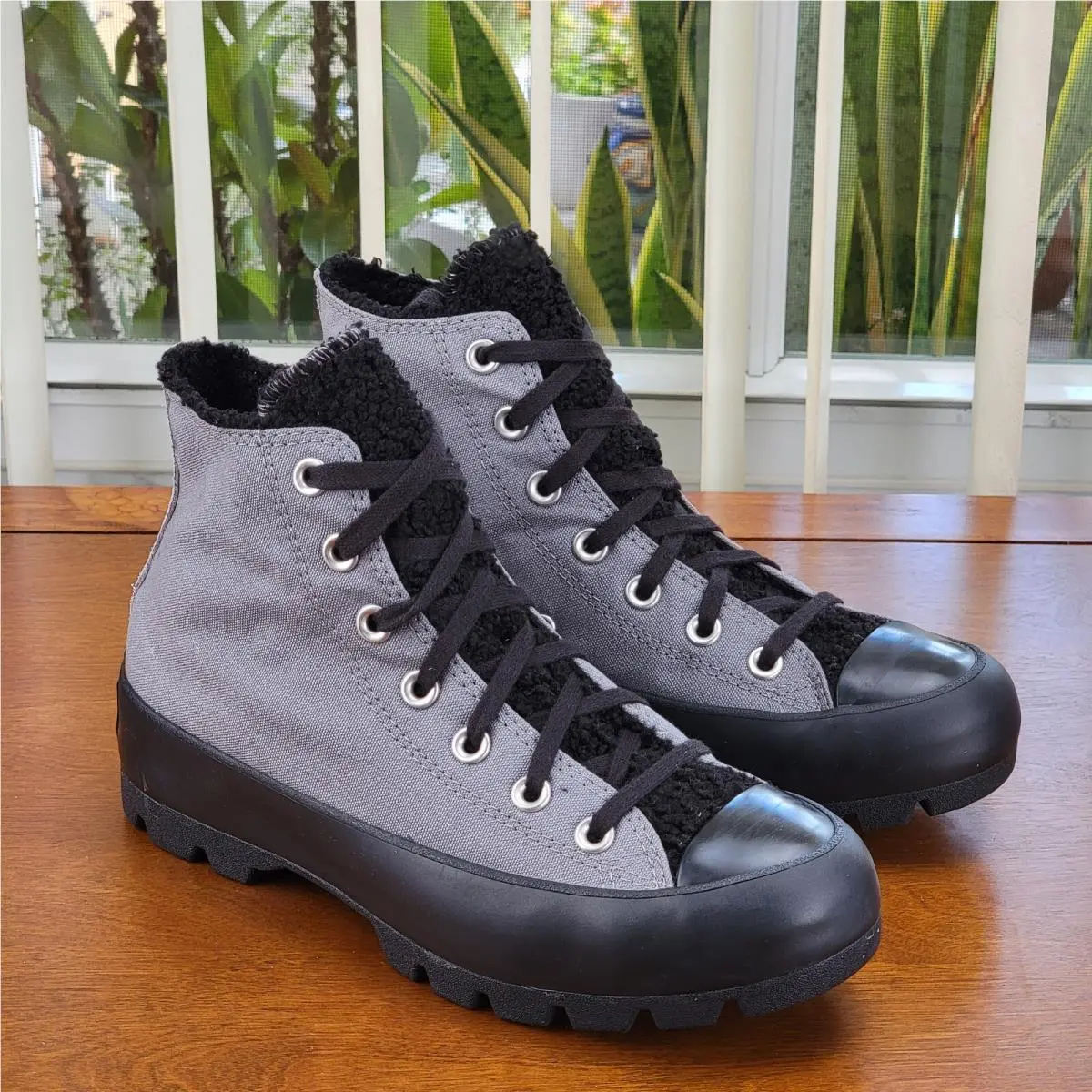 Converse shoes - Converse CTAS Lugged Hi - CTAS Lugged - 573066C - Mason Gray / Black 21