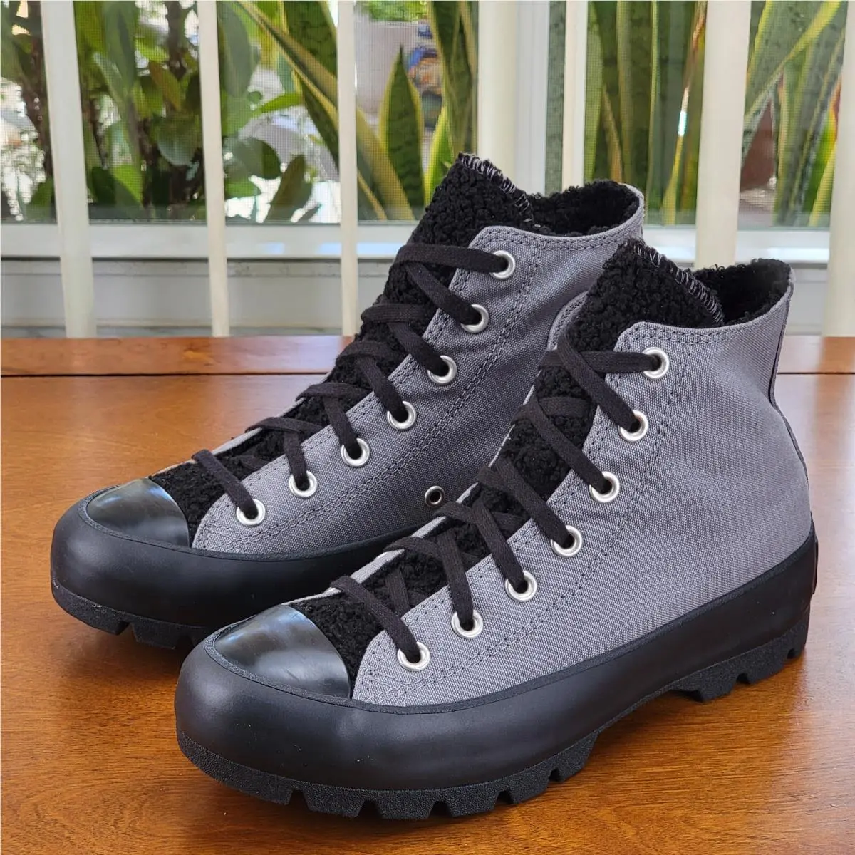 Converse shoes - Converse CTAS Lugged Hi - CTAS Lugged - 573066C - Mason Gray / Black 22