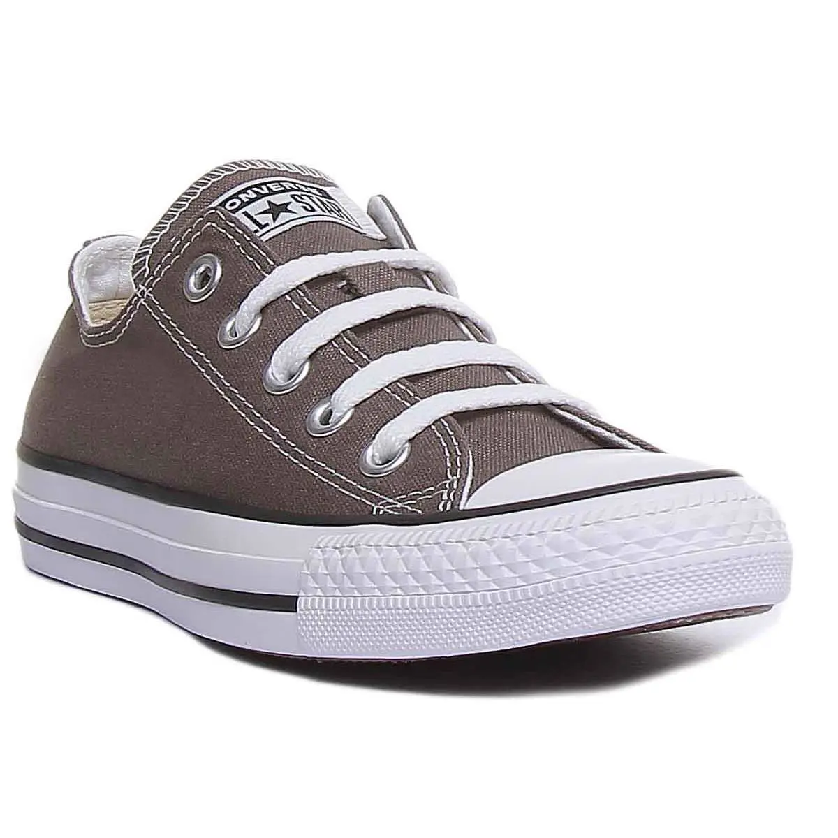 Converse 1J794 Ox All Star Core Lace Up Womens Sneakers In Charcoal US 5 - 11 - Charcoal