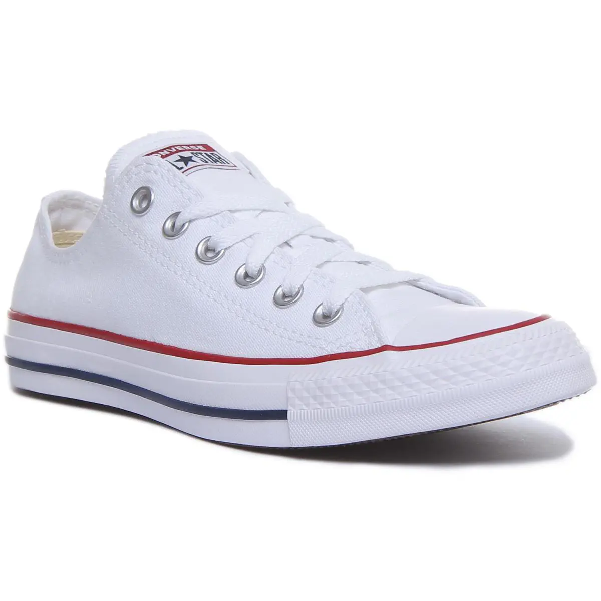 1J794 Ox All Star Core Lace Up Womens Sneakers In Charcoal US 5 - 11 White by Converse