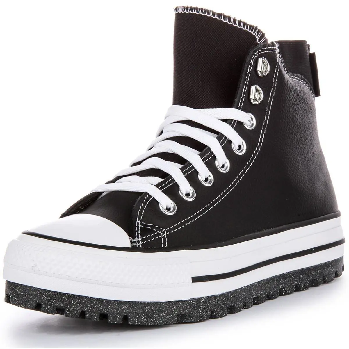 Converse shoes - BLACK WHITE 4