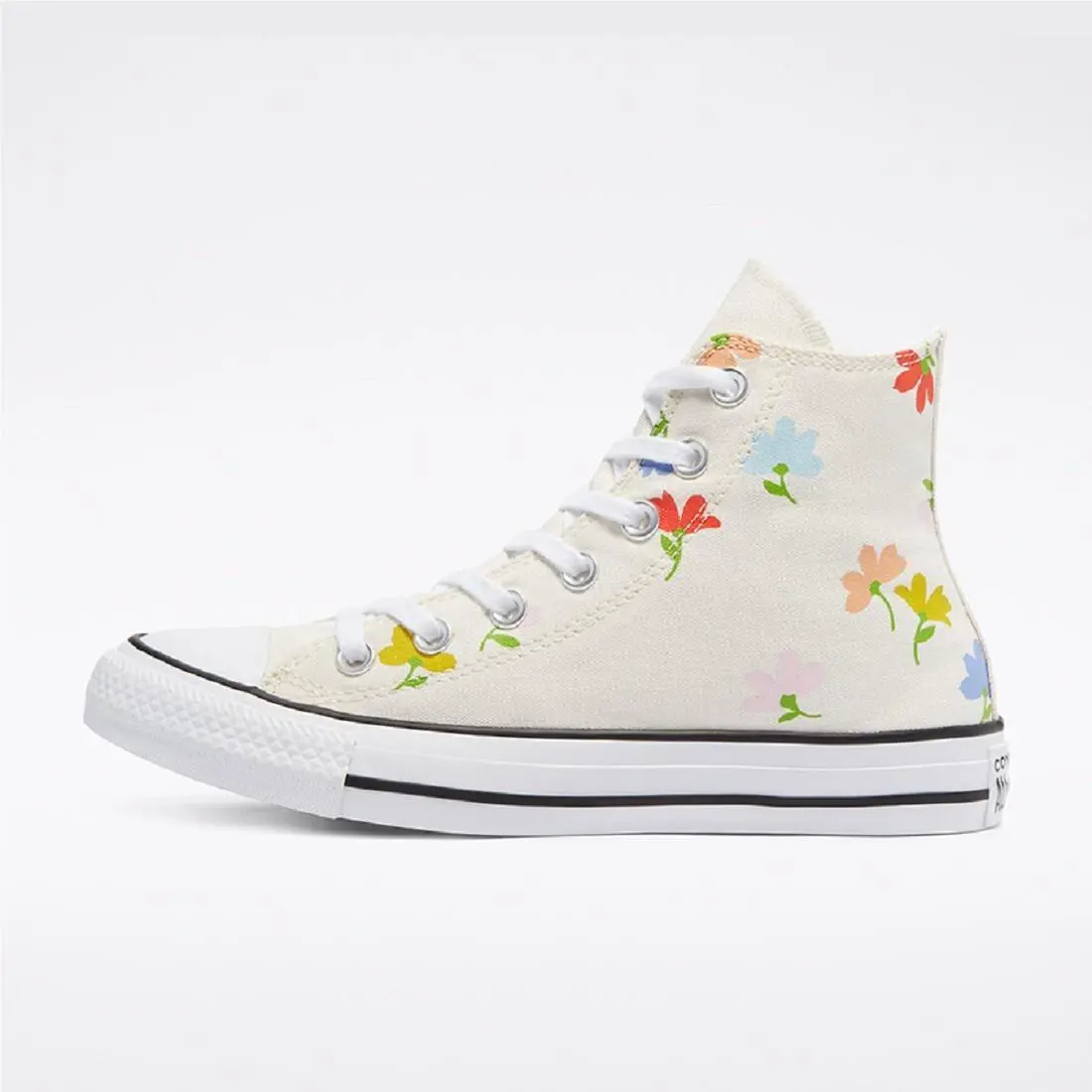 Converse shoes - Converse Chuck Taylor All Star Floral Print High Top - 570919C - Egret/Black/White 0