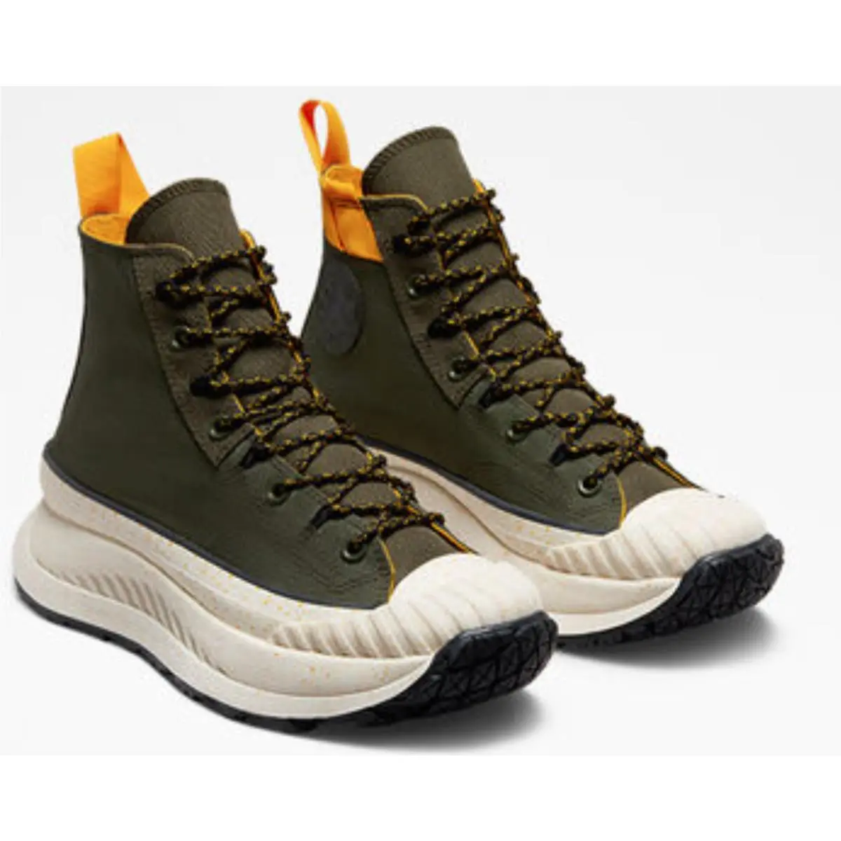 Converse shoes - Olive/Yellow/White 7