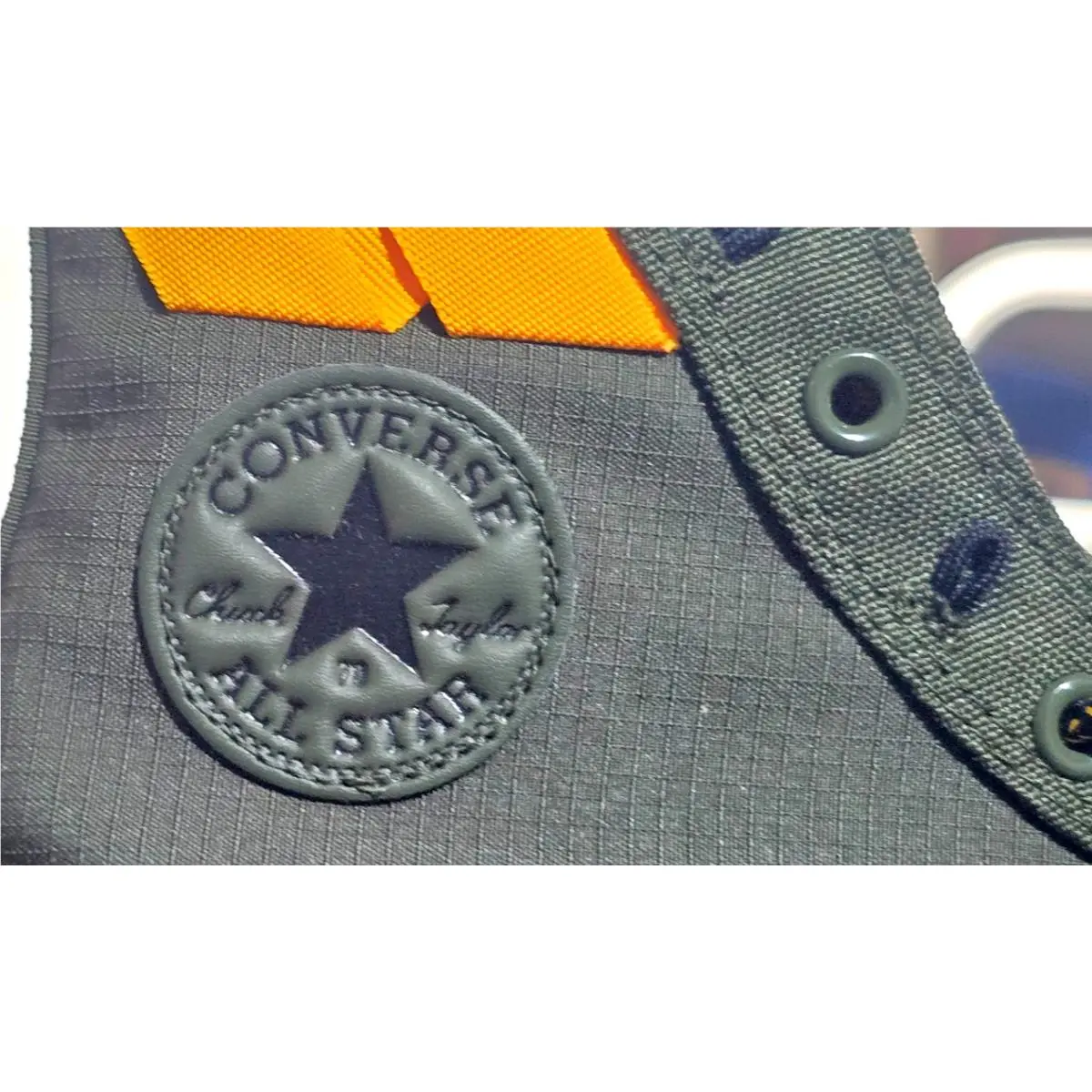 Converse shoes - Olive/Yellow/White 8