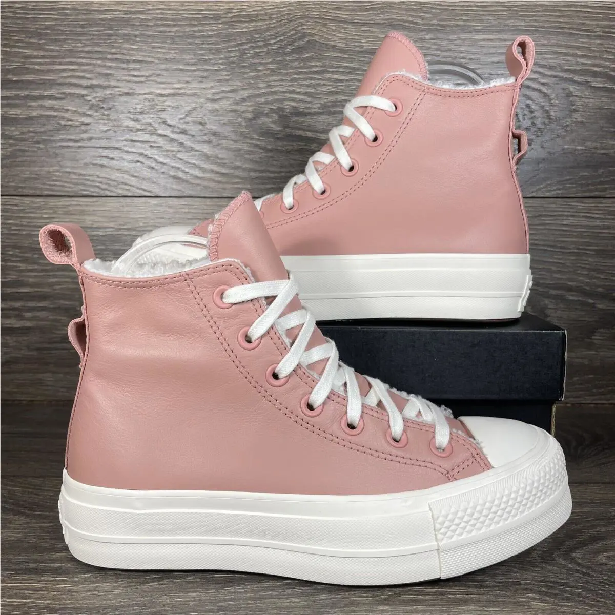 Converse shoes - Converse Chuck Taylor All Star Lift Hi - Pink 7