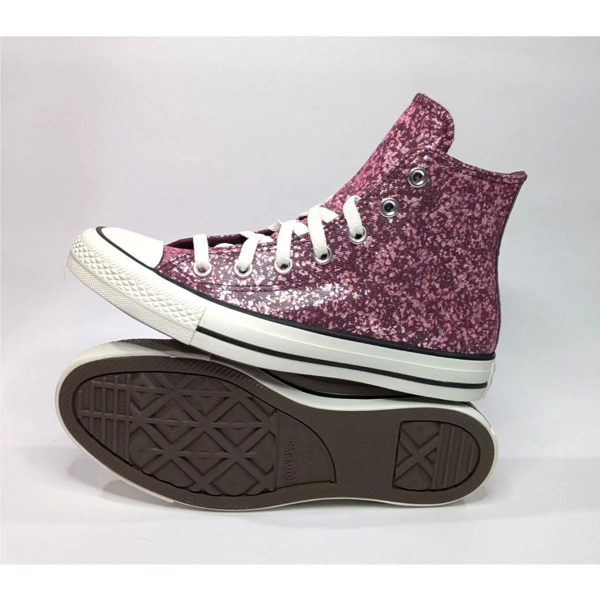 Converse shoes - Converse CTAS Wedge Hi - CTAS Wedge - A11137C - Orchid Abyss/Egret 9
