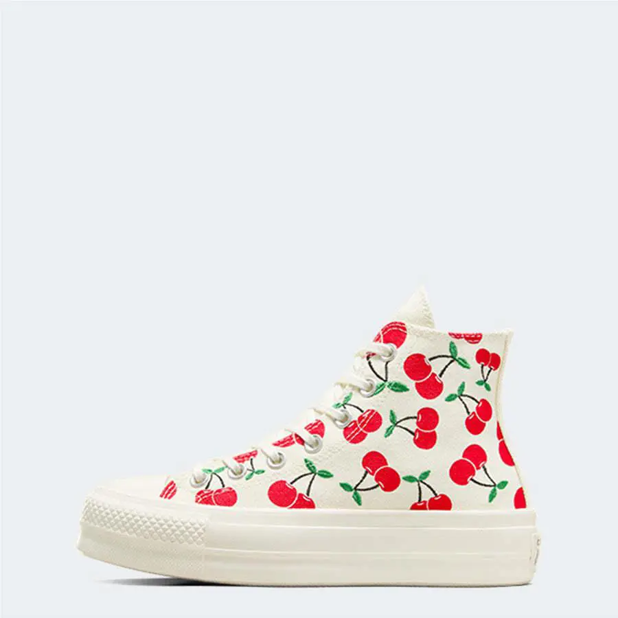 Converse shoes - Green, Egret, Red 11