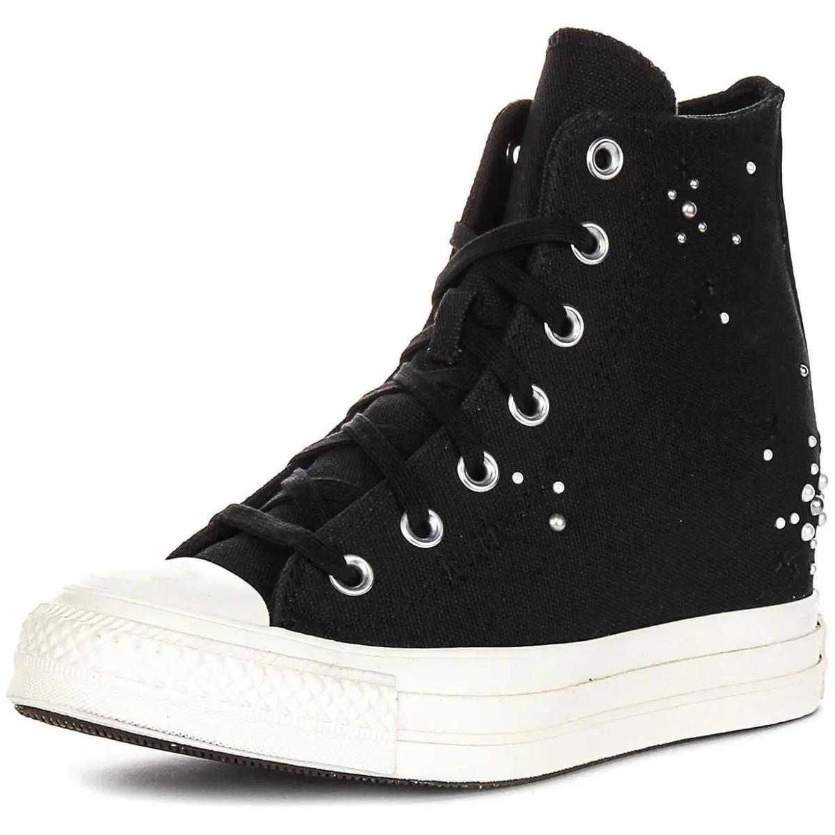 Converse shoes - BLACK WHITE 4