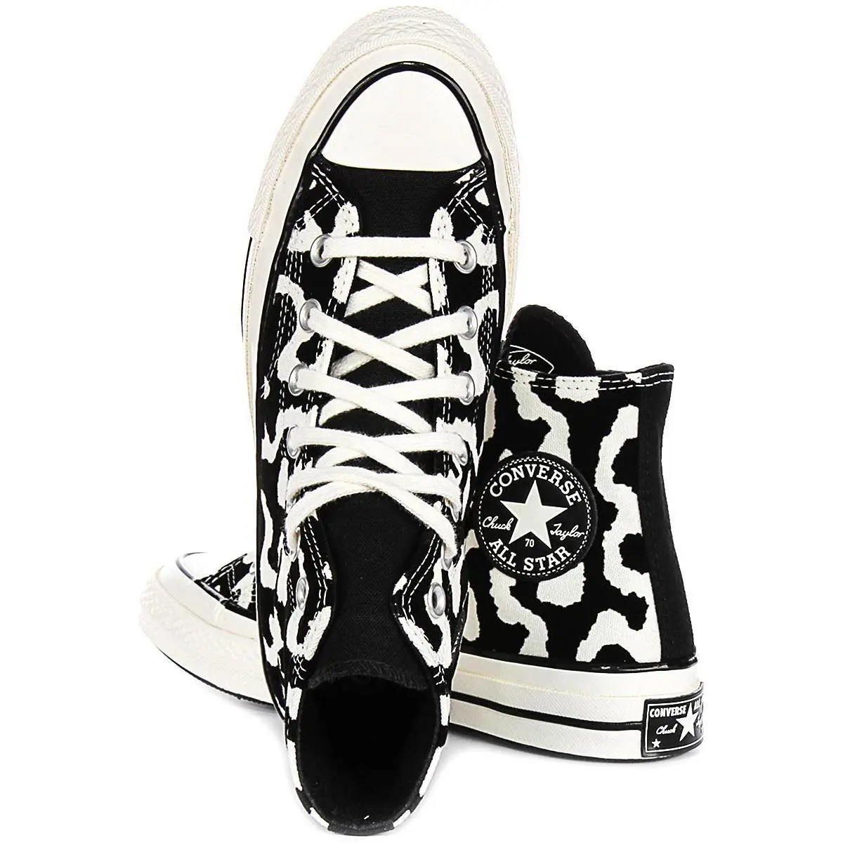 Converse shoes - BLACK WHITE 2